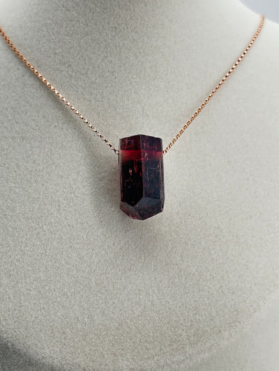 Pink Tourmaline Pendant