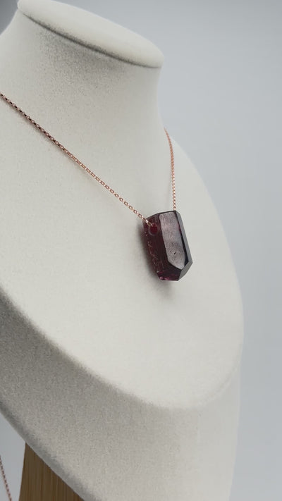 Pink Tourmaline Pendant